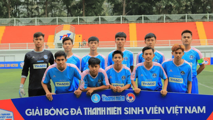Giải hạng Nhì Việt Nam lần đầu tiên có đội bóng Đại học